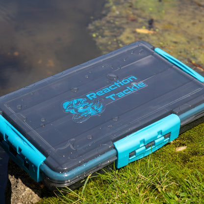 Reaction Tackle Premium Tackle Tray- High Performance and Waterproof with 3 Resilient Clips