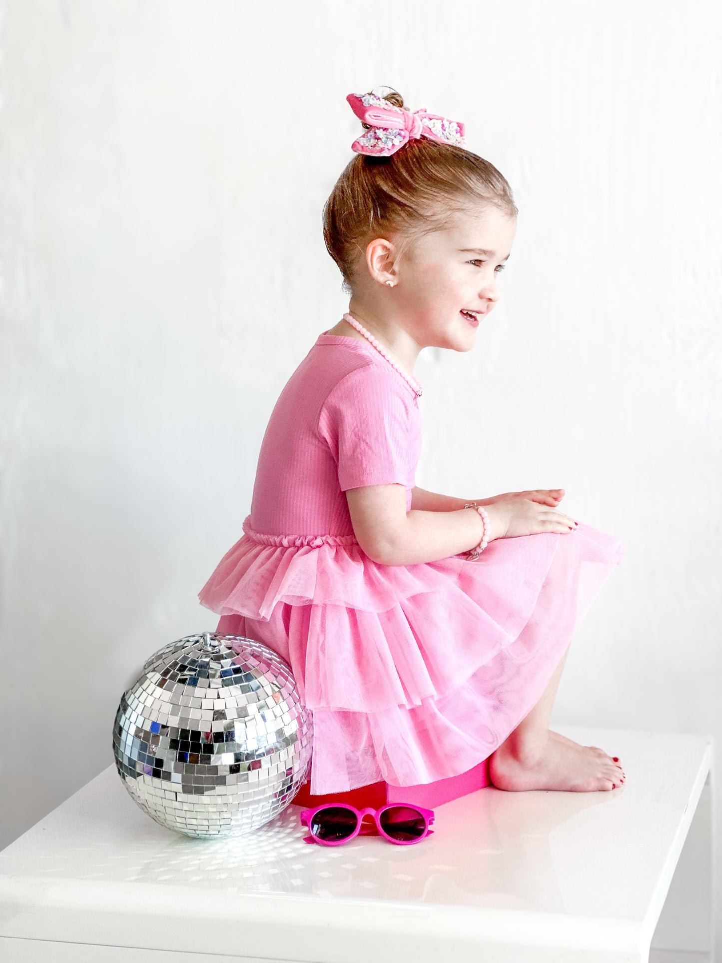 BUBBLEGUM RIB DREAM TUTU DRESS