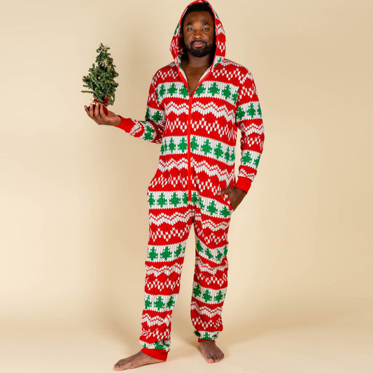 The Red Ryder | Knit Print Christmas Onesie