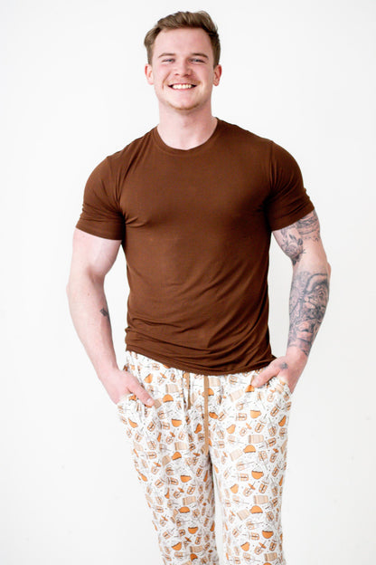 RISE AND GRIND SHORT SLEEVE MEN'S DREAM JOGGER SET