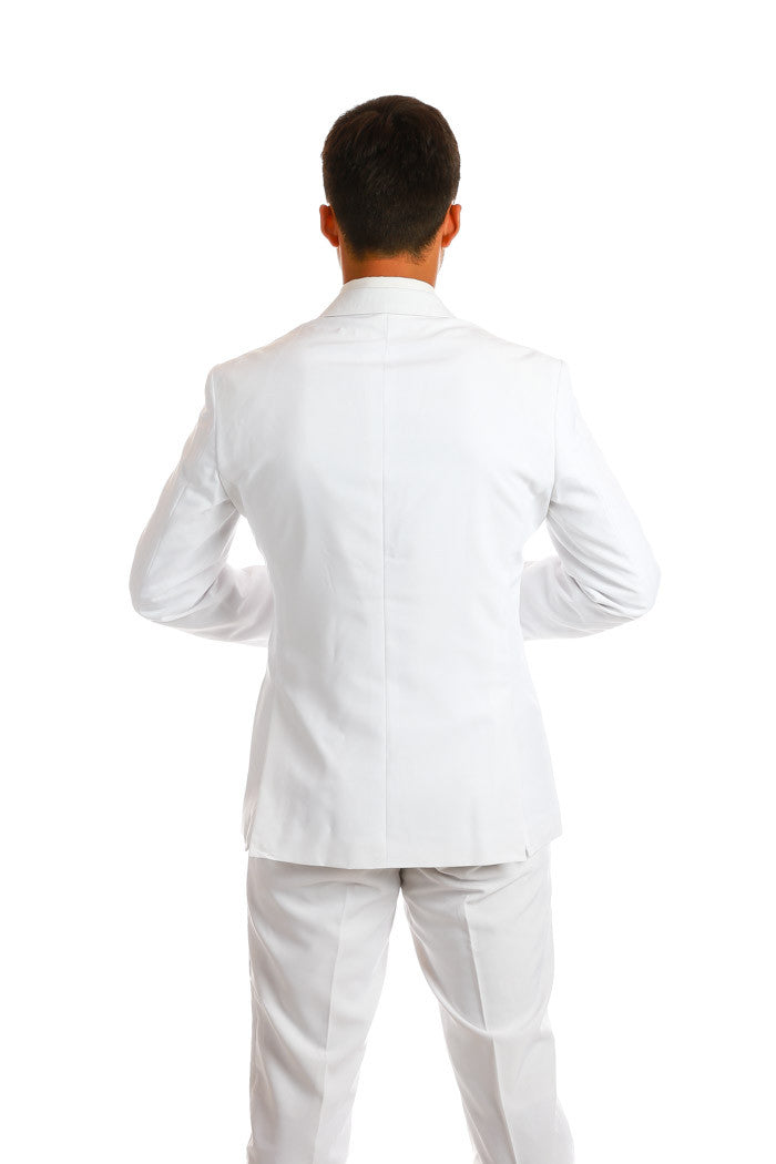 La Flama Blanca | White Dress Blazer And Tie By Opposuits