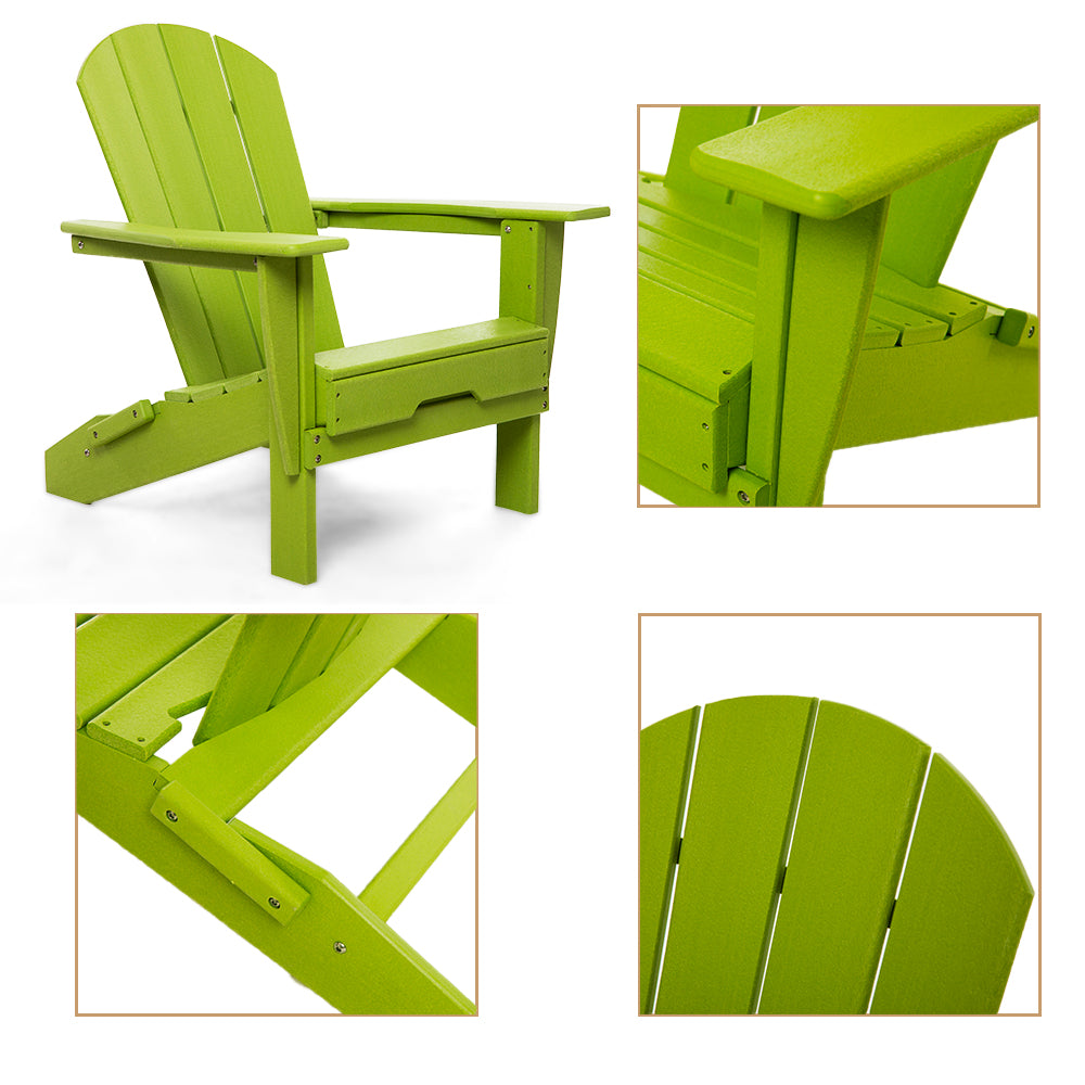 Heritage Folding Adirondack Chair by ResinTEAK