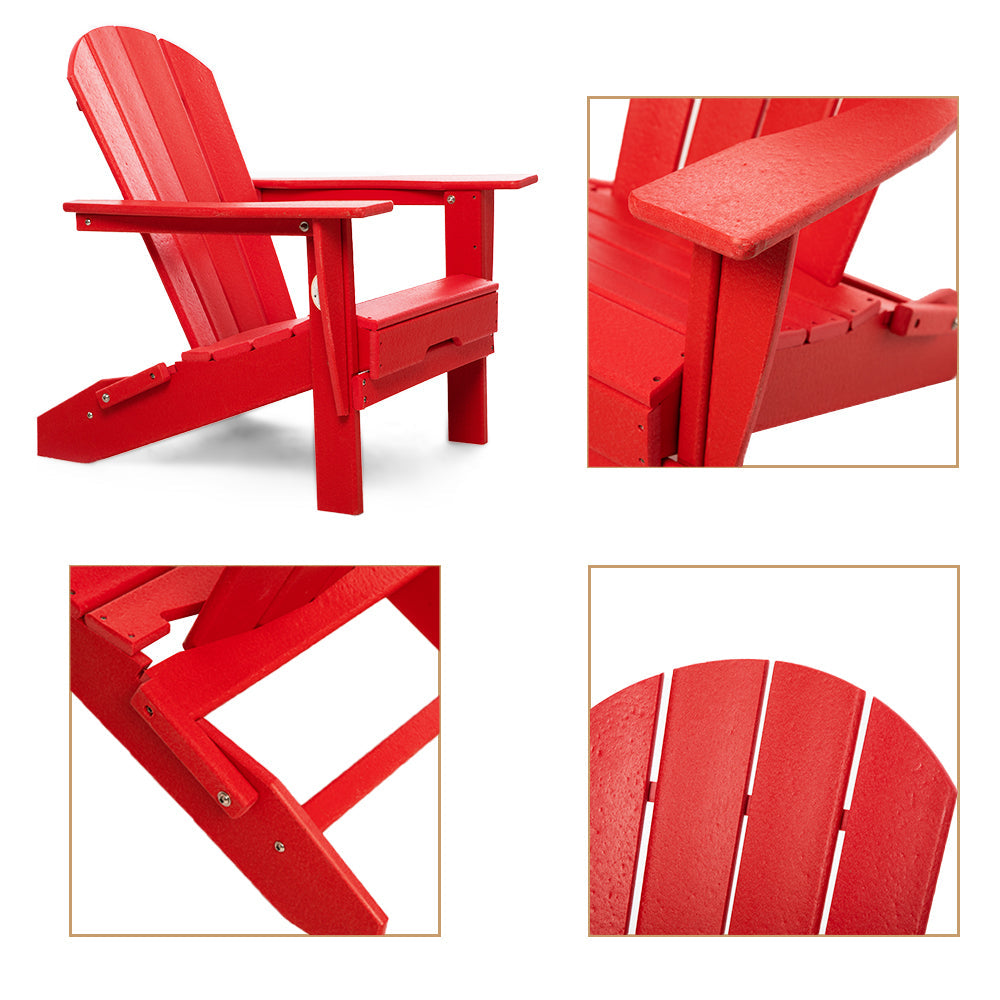 Heritage Folding Adirondack Chair by ResinTEAK