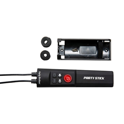 Party Stick | Wireless Music Sharing Adapter | one-click Party Button pairing | USB Powered | Mini Jack Audio Output