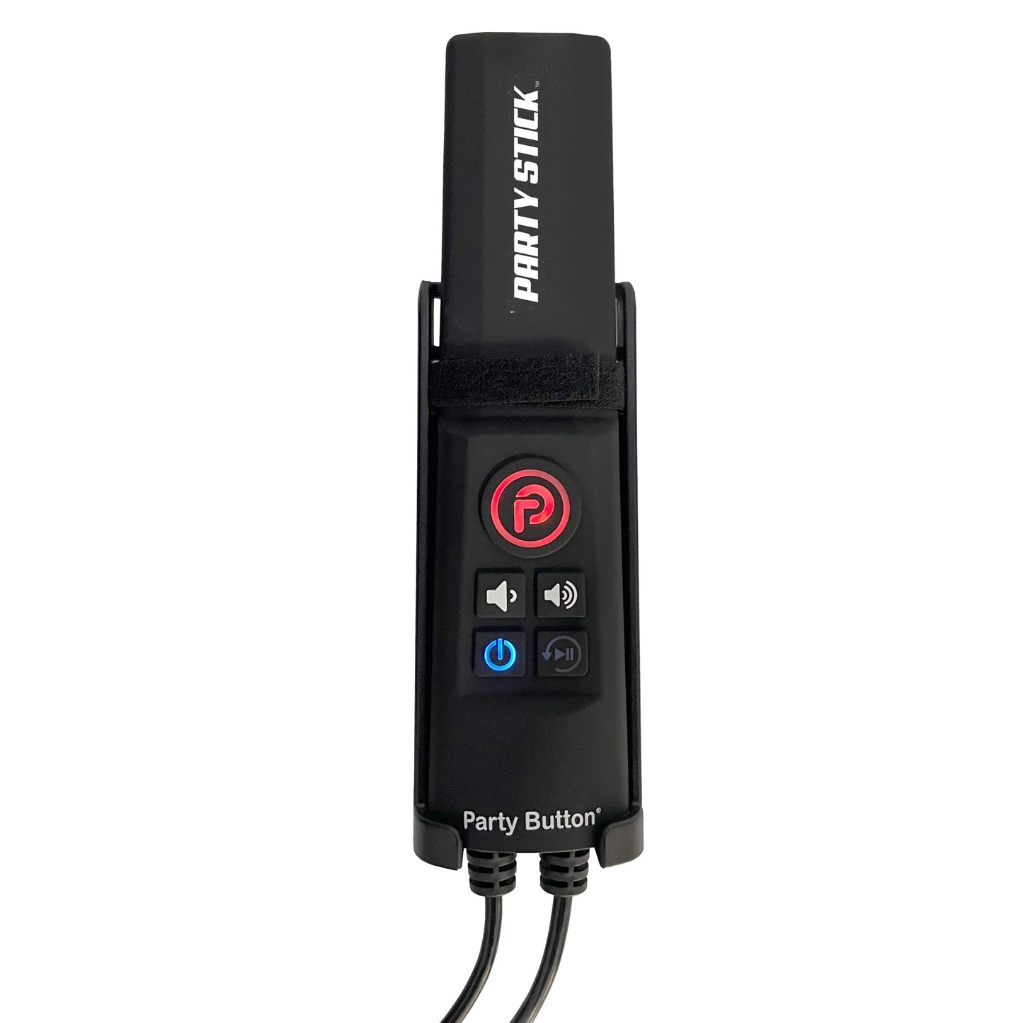 Party Stick | Wireless Music Sharing Adapter | one-click Party Button pairing | USB Powered | Mini Jack Audio Output