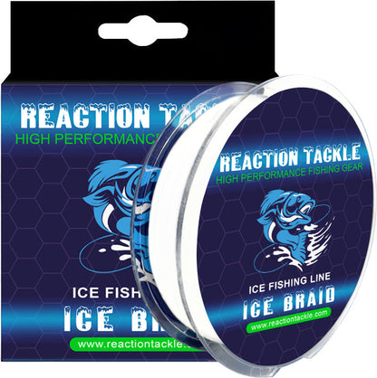 Reaction Tackle Ice Fishing Braided line - 8 Strand