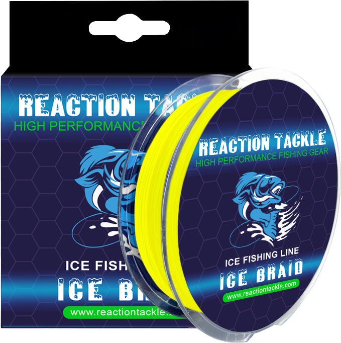 Reaction Tackle Ice Fishing Braided line - 8 Strand