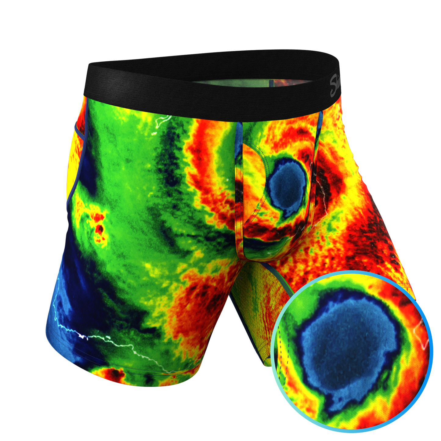 The Insane Hurricane | Hurricane Map paradICE™ Cooling Ball Hammock® Underwear