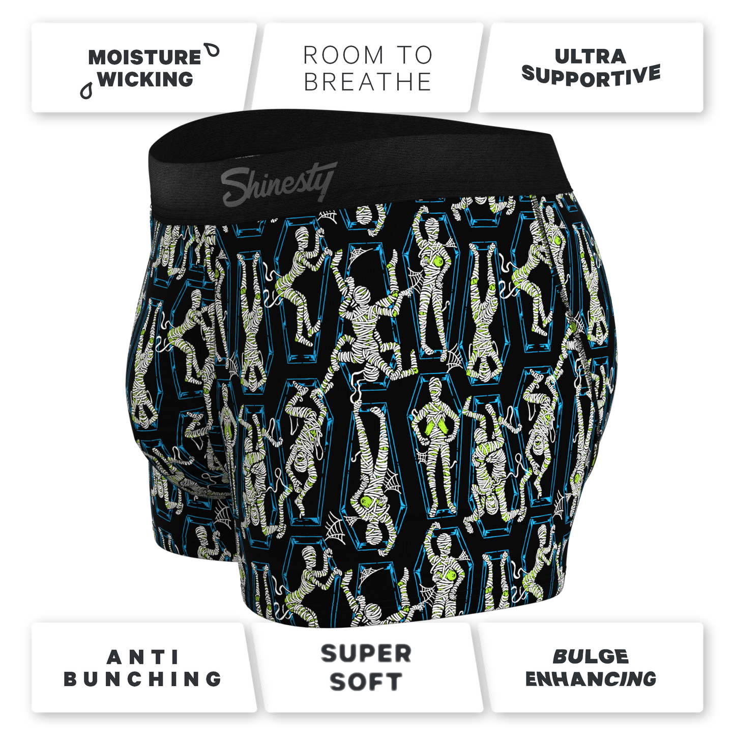 The Inter-Corpse | Halloween Mummies Ball Hammock® Pouch Trunks Underwear