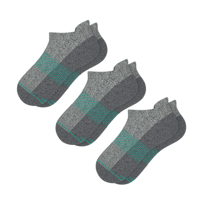 The Intramural Champ | Heel Hammock™ Ankle Socks 3 Pack