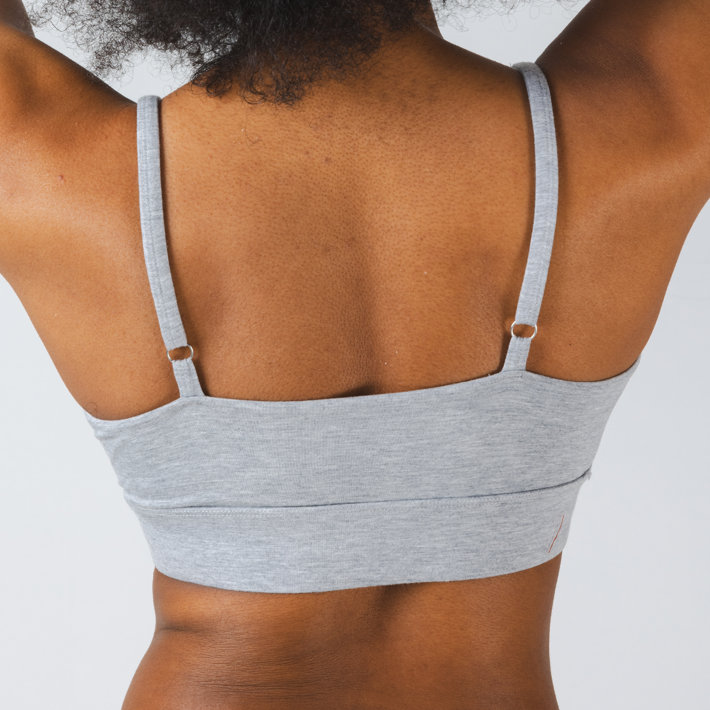 The Intramural Champ | Heather Grey Strappy Bralette