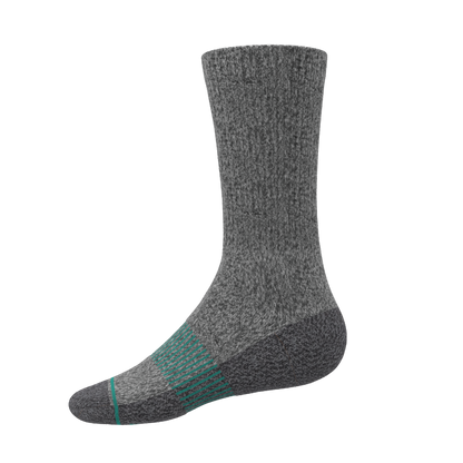 The Intramural Champ | Gray Stay Weird Heel Hammock™ Crew Socks