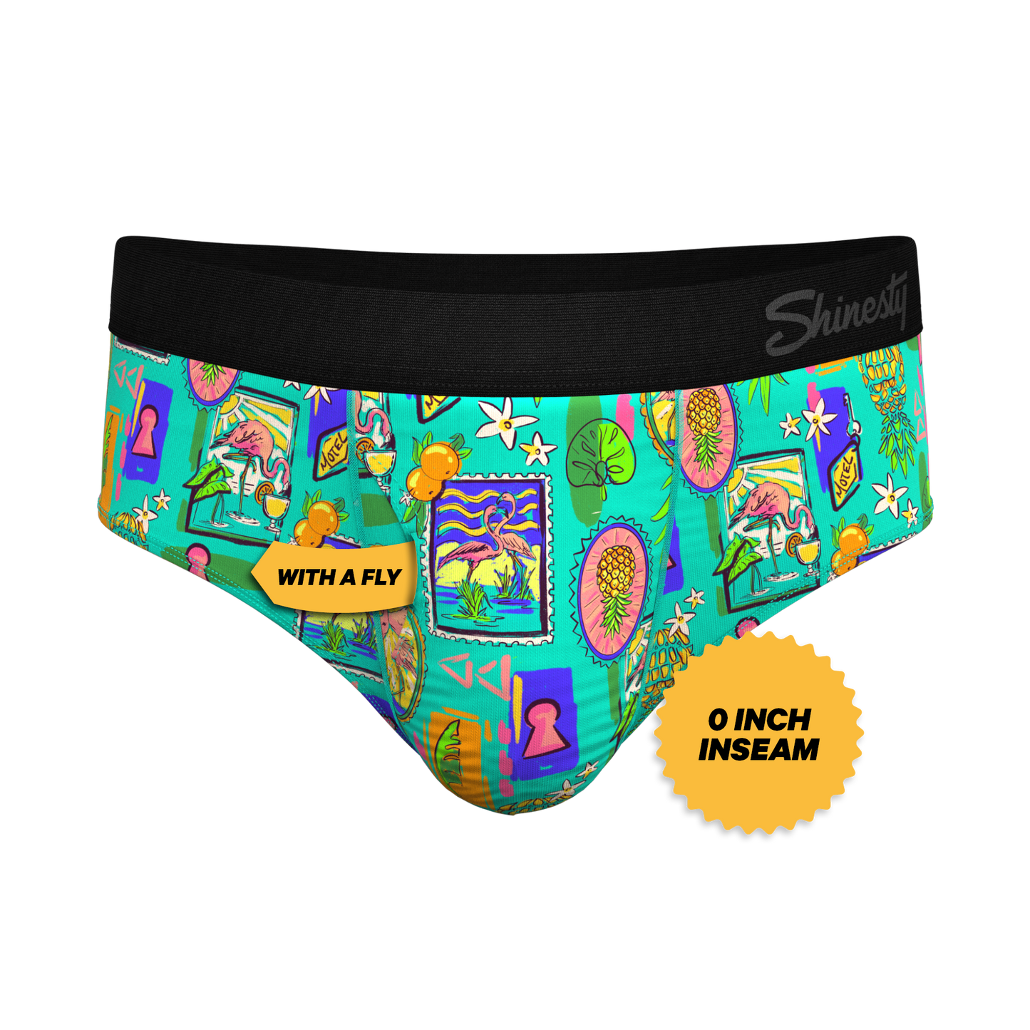 The Island Time | Pineapple Scene Ball Hammock® Pouch Underwear Briefs