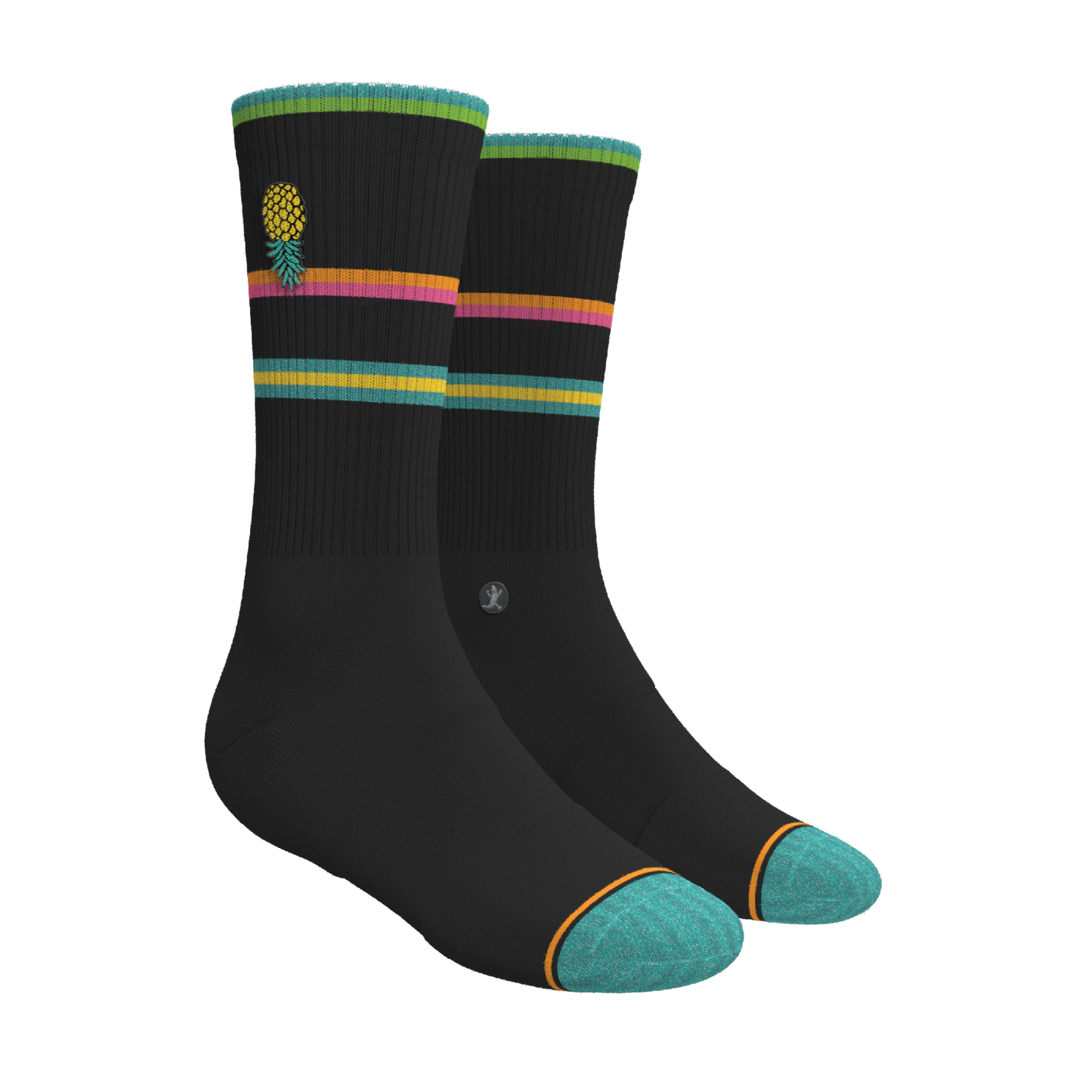 Solid and Pattern Mix Pack | Tropical and Solids Heel Hammock™ Crew Socks 3 Pack