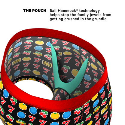 The Apex Jackpot | Slot Machine Ball Hammock® Pouch Trunks Underwear