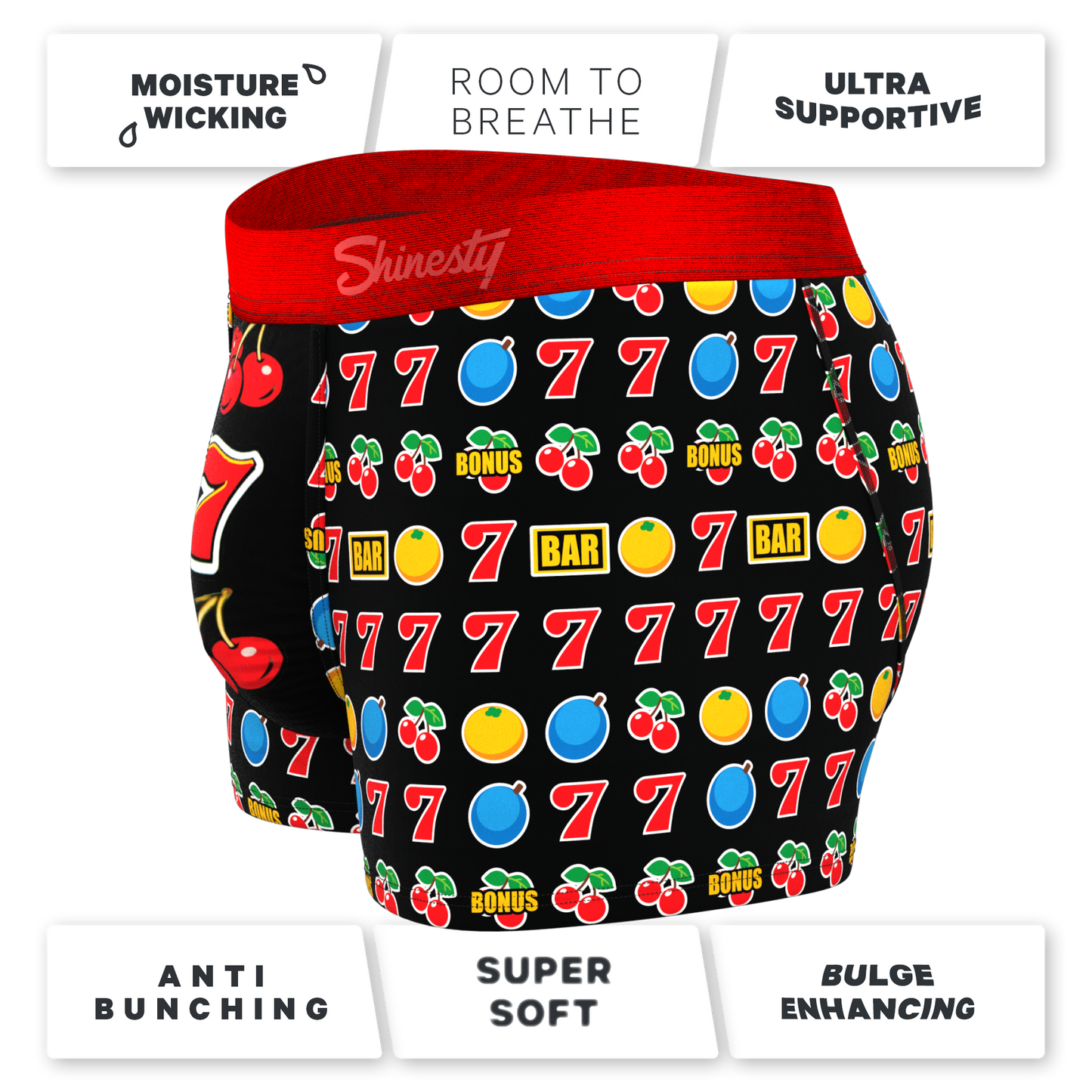 The Apex Jackpot | Slot Machine Ball Hammock® Pouch Trunks Underwear