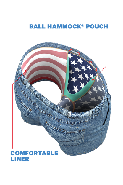 The Jacksonville Jort | Denim Ball Hammock® Pouch 5" Swim Trunks