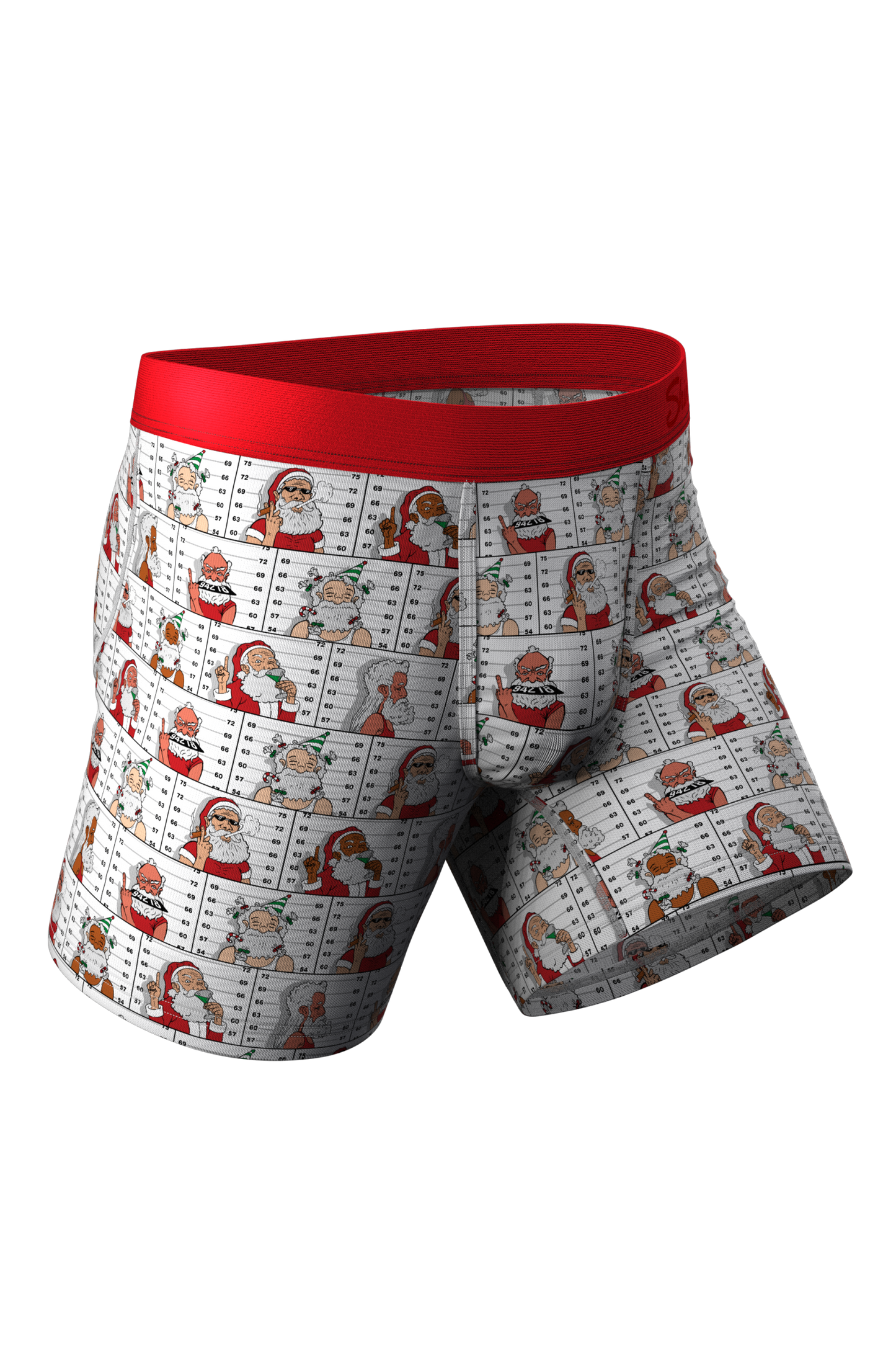 The Jailbird | Mugshot Santa Ball Hammock® Pouch Underwear