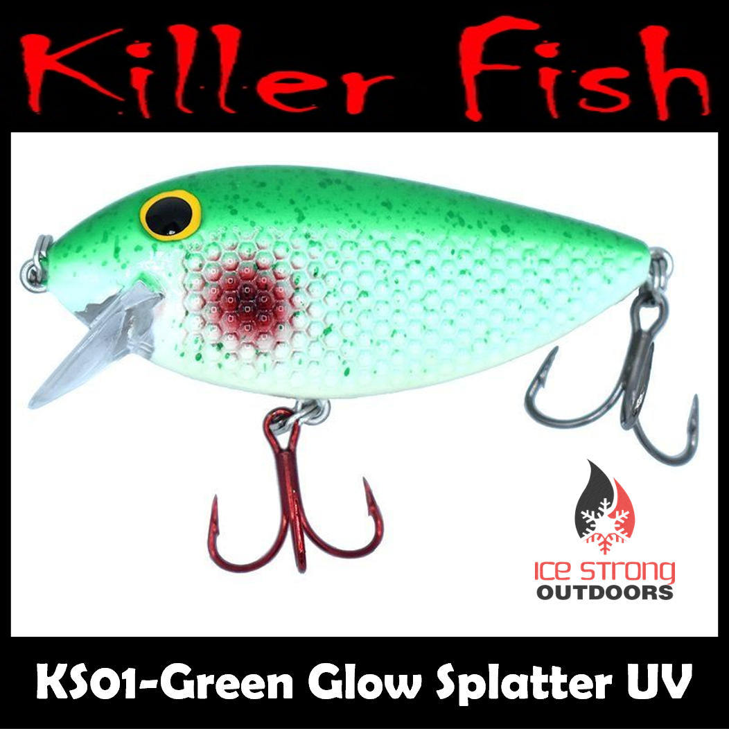 NEW!!!  Killer Fish - Rattling Shallow Diver UV