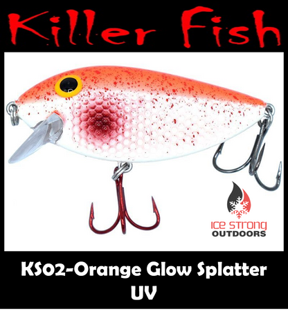 NEW!!!  Killer Fish - Rattling Shallow Diver UV