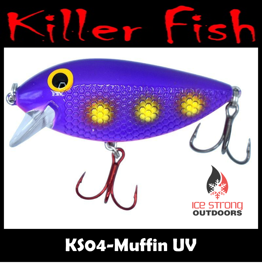 NEW!!!  Killer Fish - Rattling Shallow Diver UV