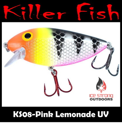 NEW!!!  Killer Fish - Rattling Shallow Diver UV