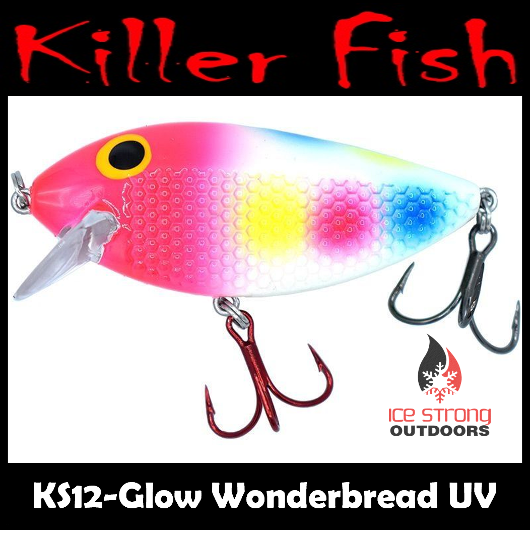 NEW!!!  Killer Fish - Rattling Shallow Diver UV