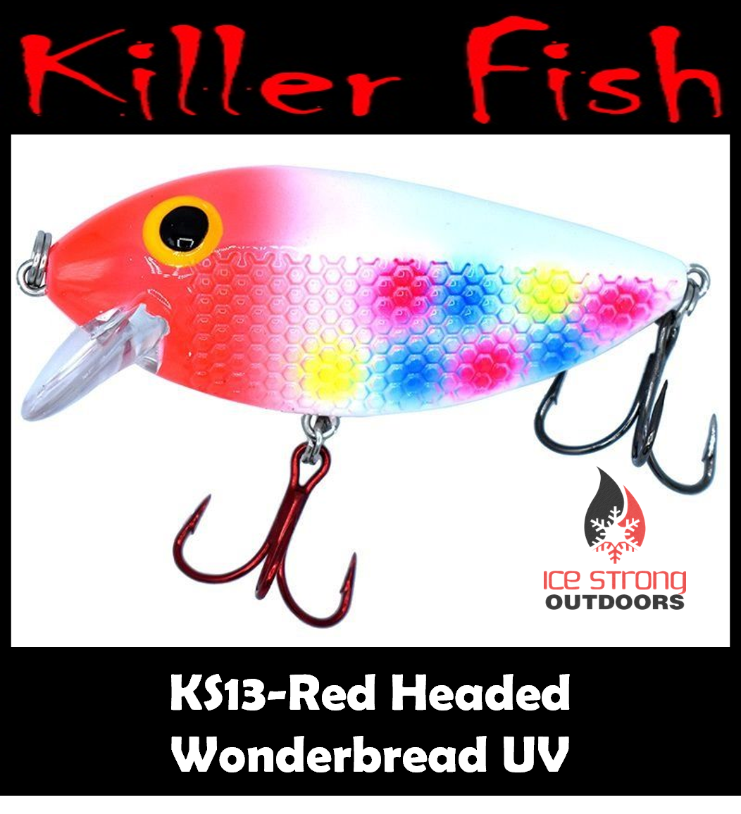 NEW!!!  Killer Fish - Rattling Shallow Diver UV