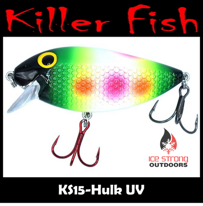 NEW!!!  Killer Fish - Rattling Shallow Diver UV