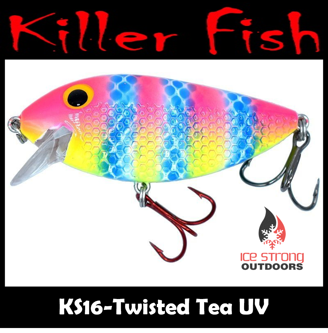 NEW!!!  Killer Fish - Rattling Shallow Diver UV