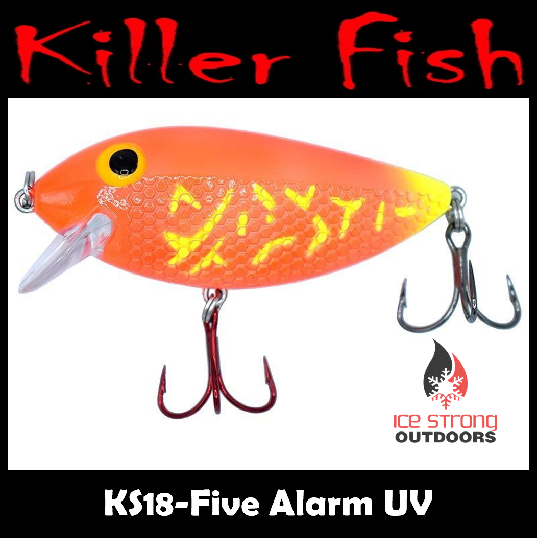 NEW!!!  Killer Fish - Rattling Shallow Diver UV