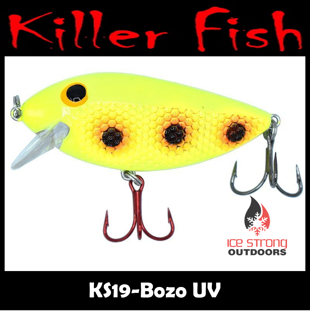 NEW!!!  Killer Fish - Rattling Shallow Diver UV