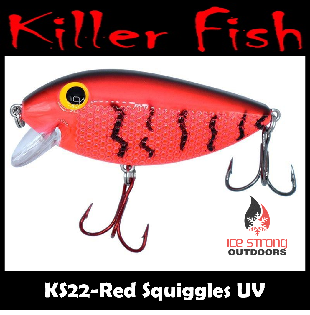 NEW!!!  Killer Fish - Rattling Shallow Diver UV