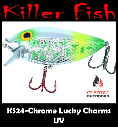 NEW!!!  Killer Fish - Rattling Shallow Diver UV