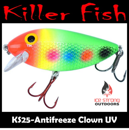 NEW!!!  Killer Fish - Rattling Shallow Diver UV