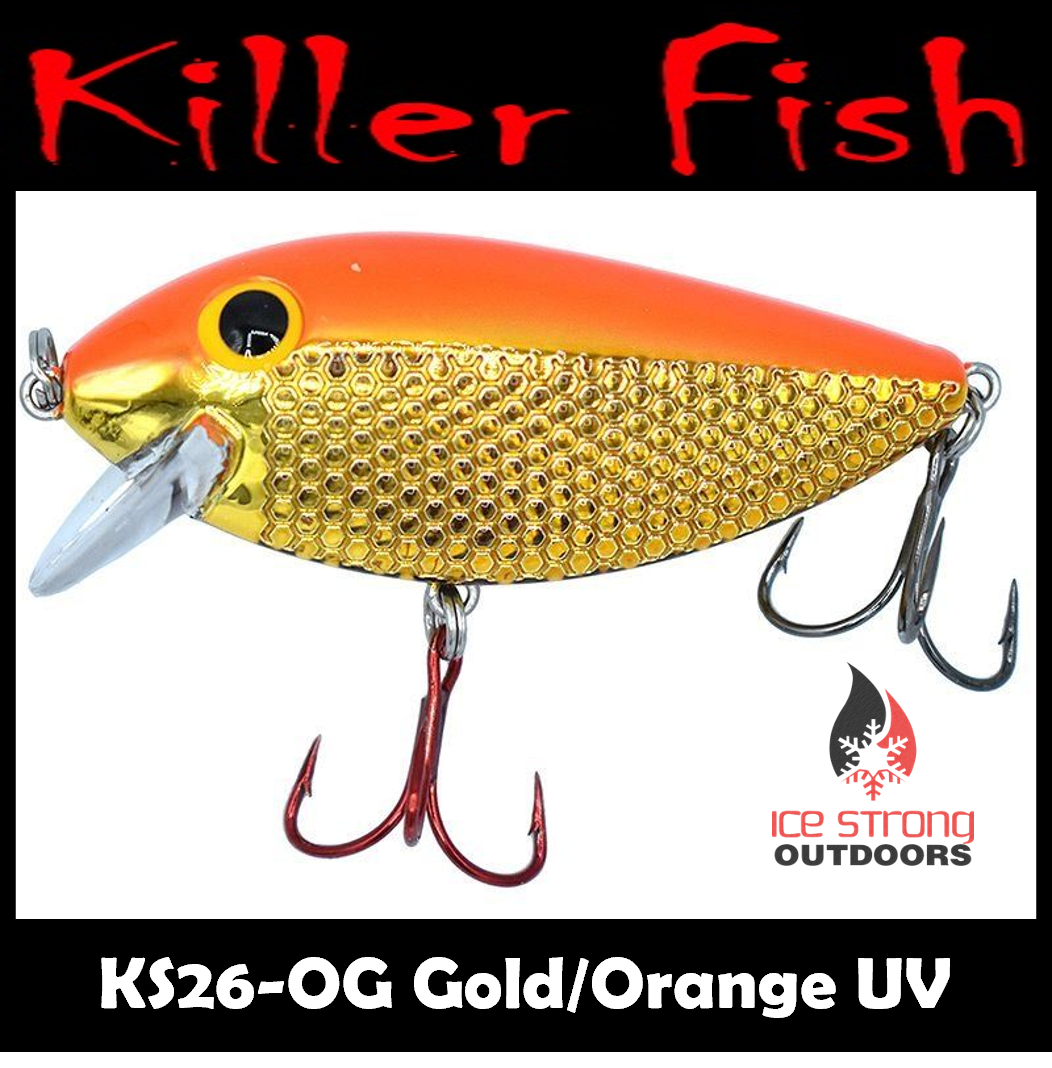 NEW!!!  Killer Fish - Rattling Shallow Diver UV