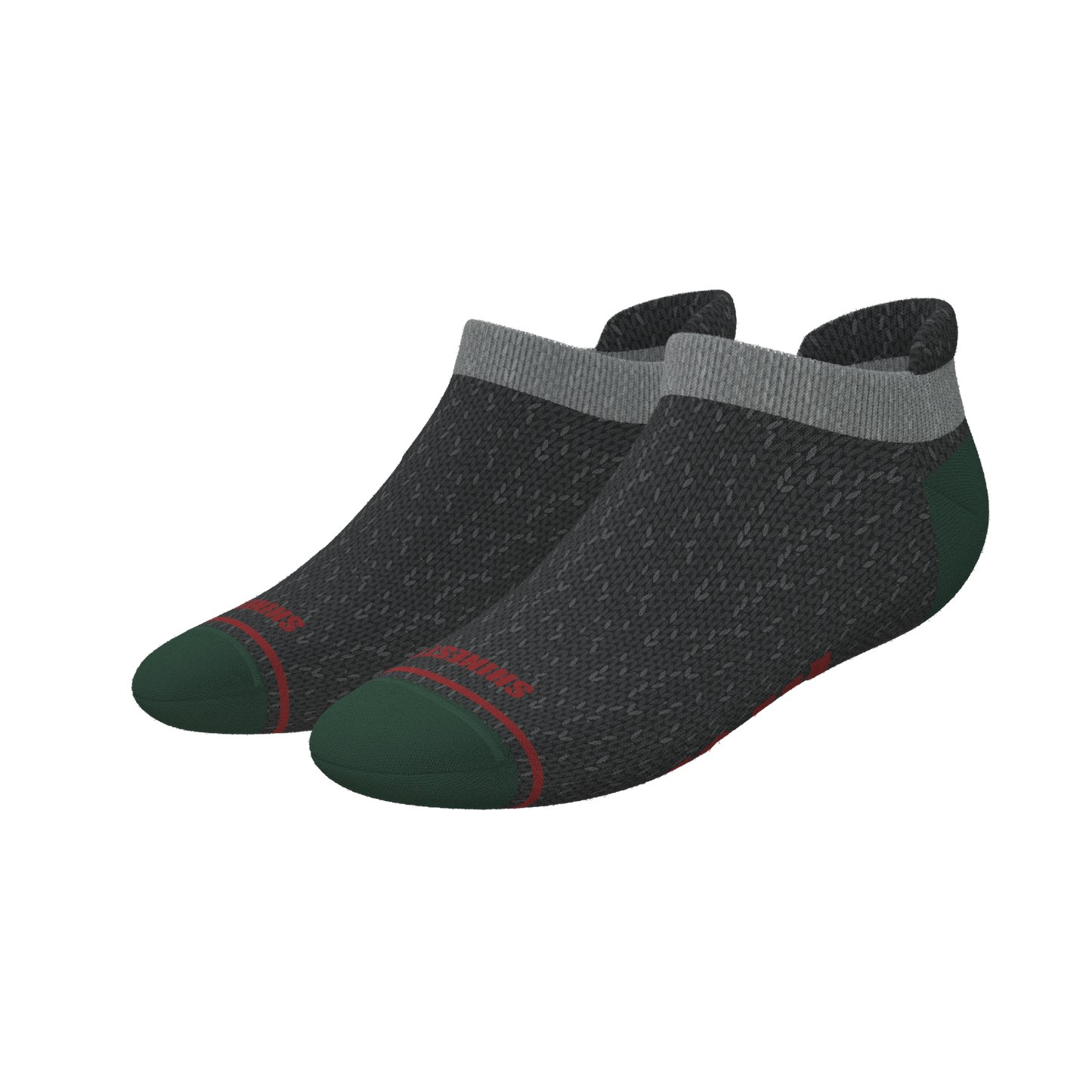 The Kiss Me There | Mistletoe Heel Hammock™ Ankle Socks