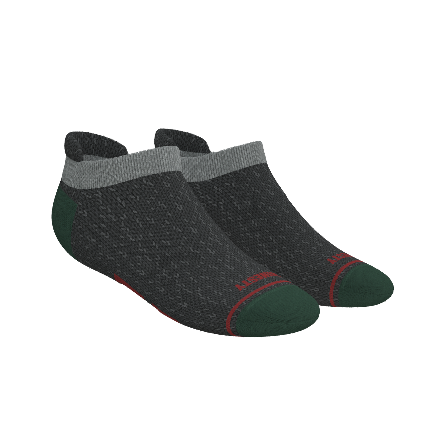 The Kiss Me There | Mistletoe Heel Hammock™ Ankle Socks