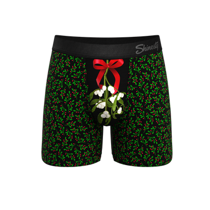 The Kiss Me There | Mistletoe Ball Hammock® Pouch Underwear