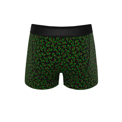 The Kiss Me There | Mistletoe Ball Hammock® Pouch Trunks Underwear