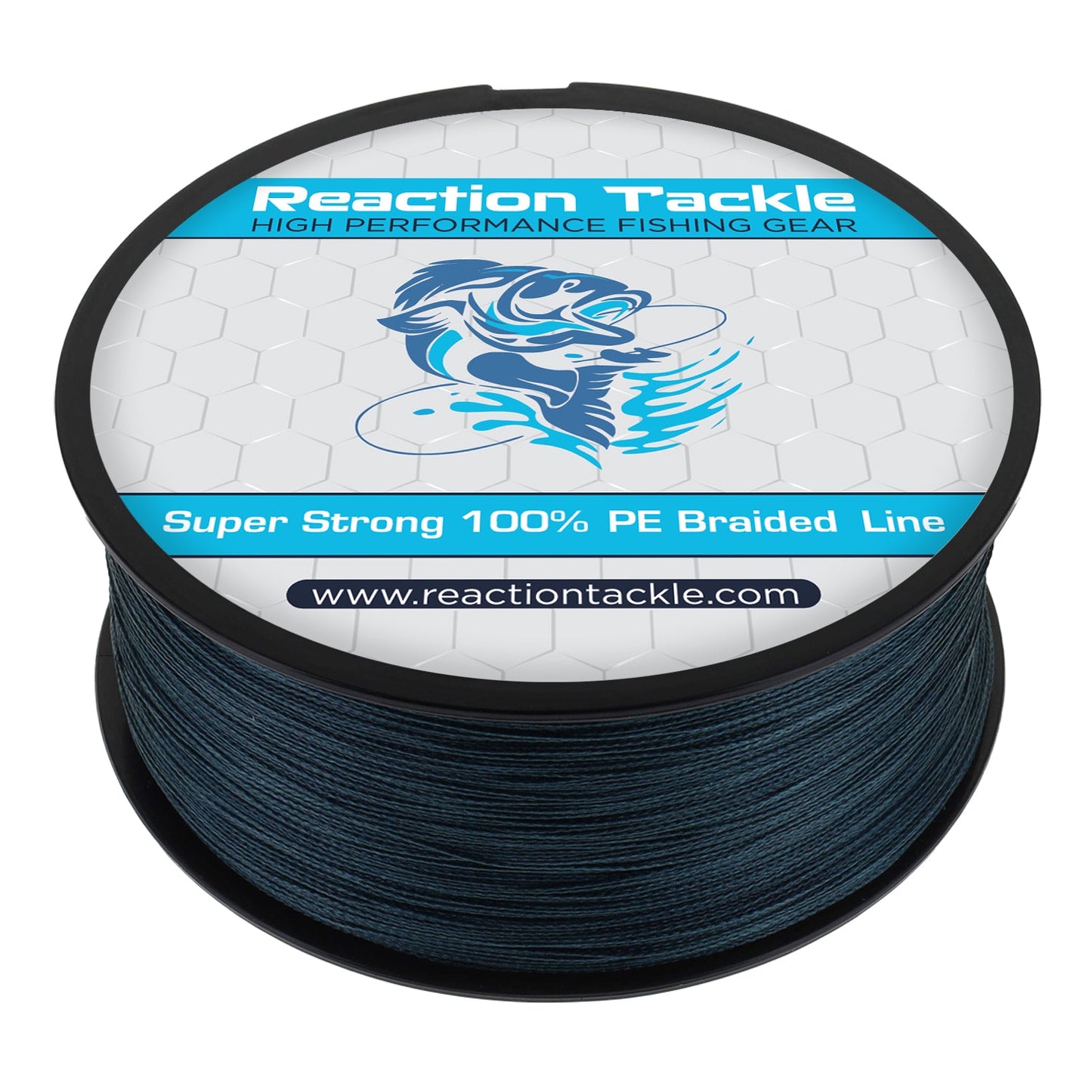 Reaction Tackle Braided Fishing Line - Low-Vis Gray