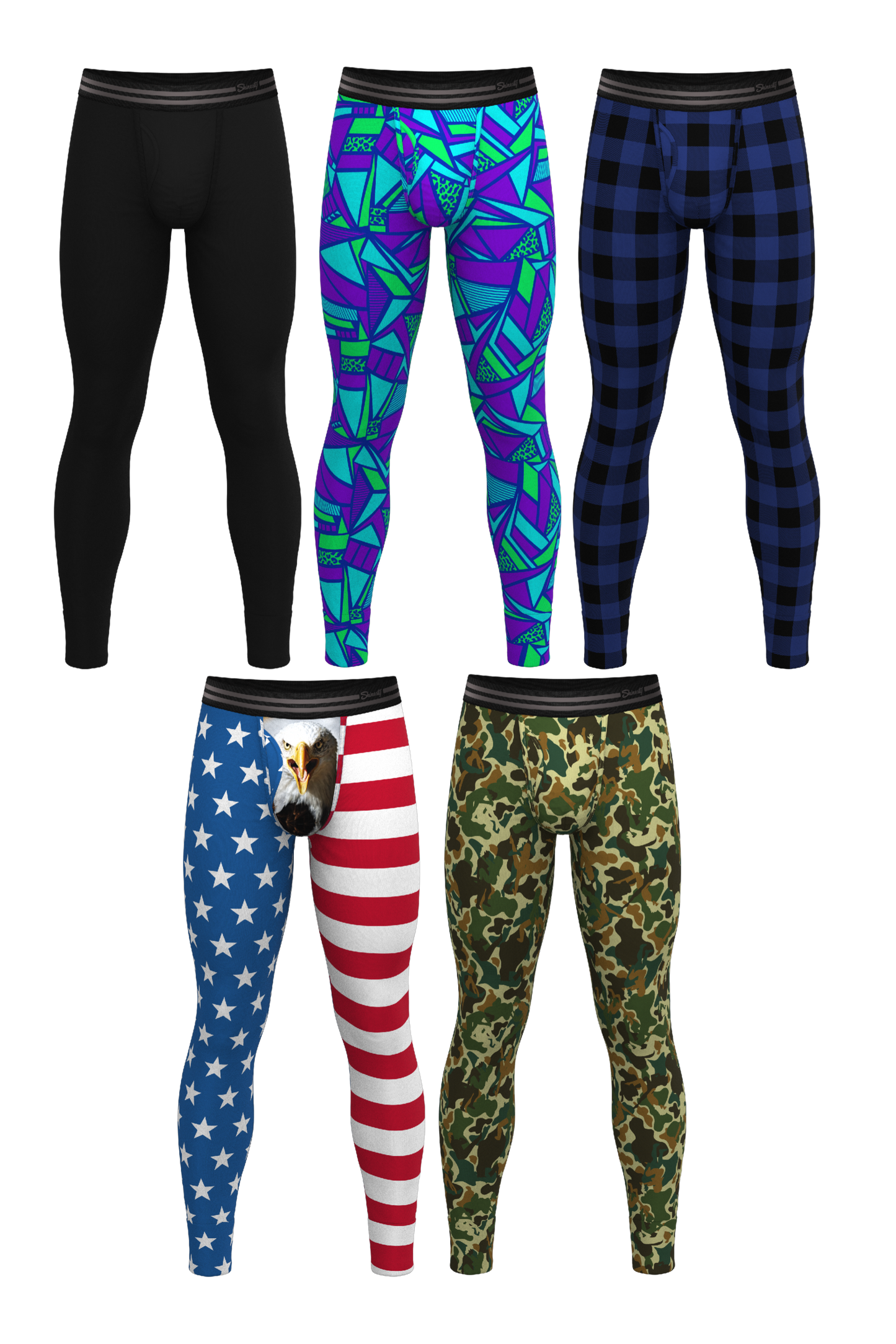 The Lanky Lad | Ball Hammock® Long Johns 5 Pack