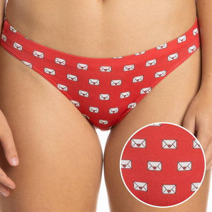 The Secret Admirer | Valentines Letters Modal Bikini Underwear