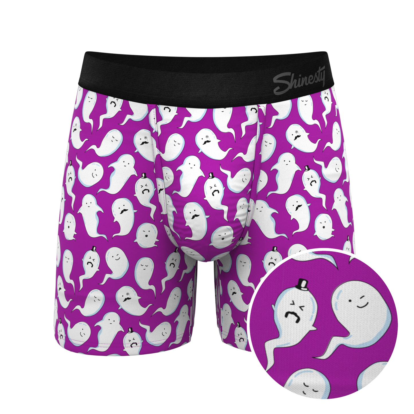 The Little Swimmers | Ghost Print Ball Hammock® Pouch Underwear