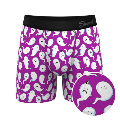 The Little Swimmers | Ghost Print Ball Hammock® Pouch Underwear