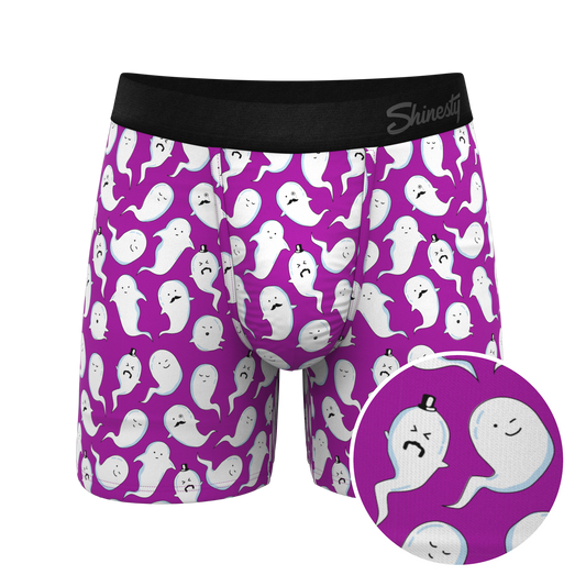 The Little Swimmers | Ghost Print Ball Hammock® Pouch Underwear