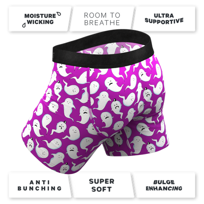 The Little Swimmers | Ghost Print Ball Hammock® Pouch Underwear