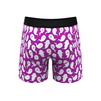 The Little Swimmers | Ghost Print Ball Hammock® Pouch Underwear