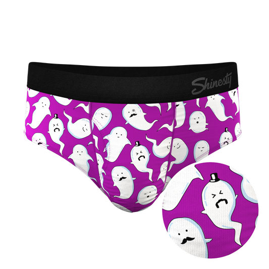 The Little Swimmers | Ghost Print Ball Hammock® Pouch Underwear Briefs