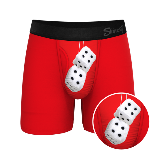 The Slice & Dice | Fuzzy Dice Ball Hammock® Pouch Underwear With Fly